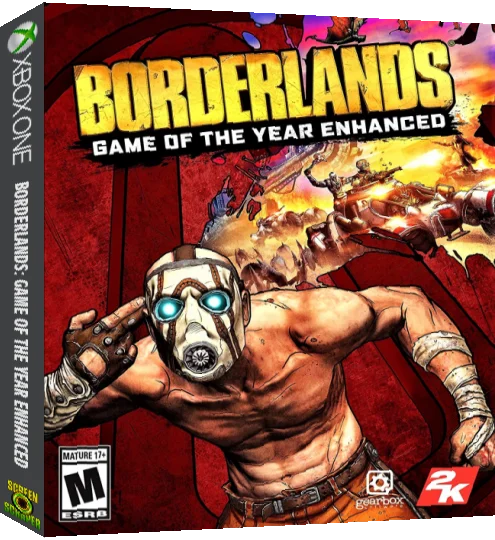 Borderlands: Game of the Year Enhanced — box-3D (US)
