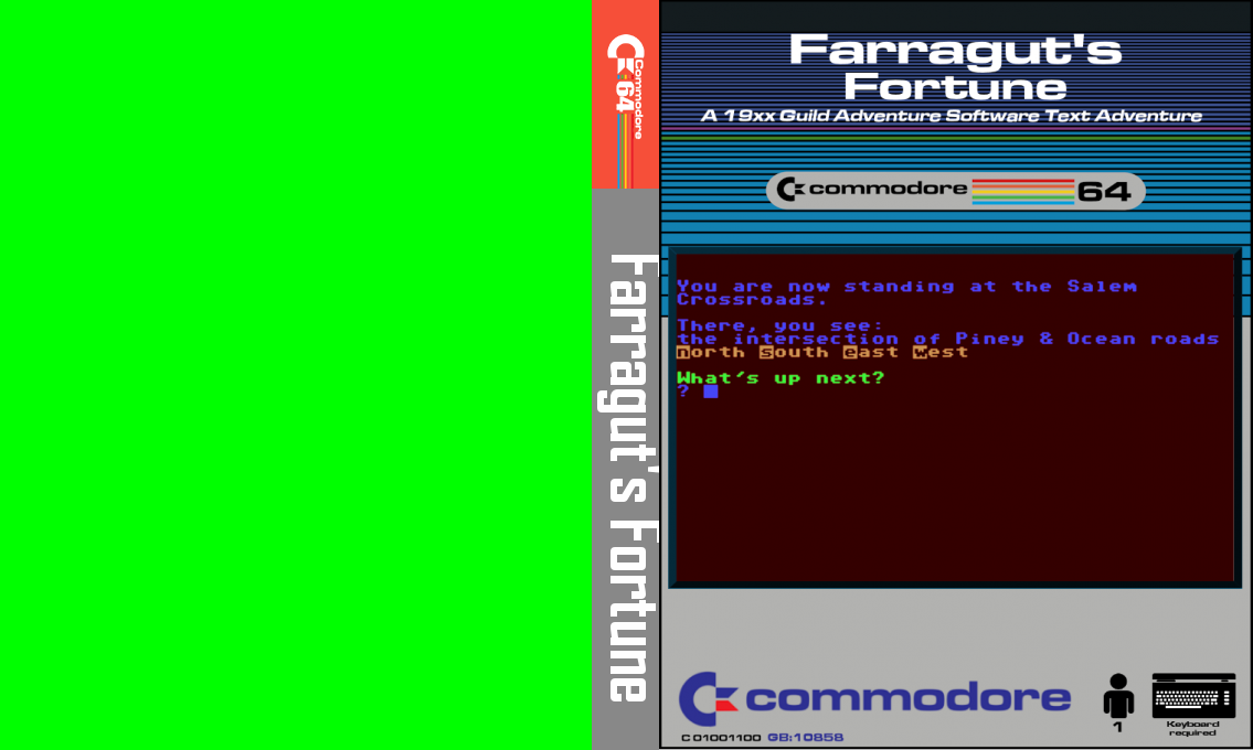 Farragut's Fortune — box-texture (CUS)