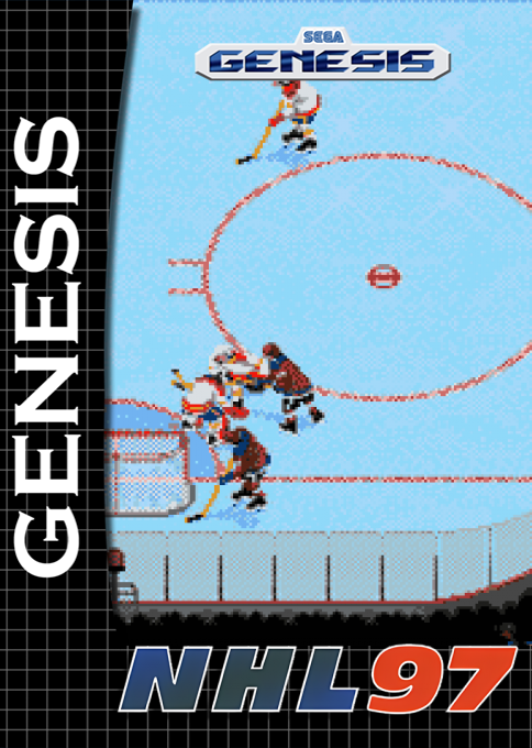 NHL 97 — box-2D (SS)