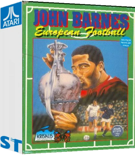 John Barnes European Football — box-3D (EU)
