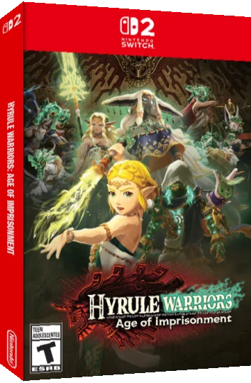 Hyrule Warriors - Age of Imprisonment — box-3D (US)