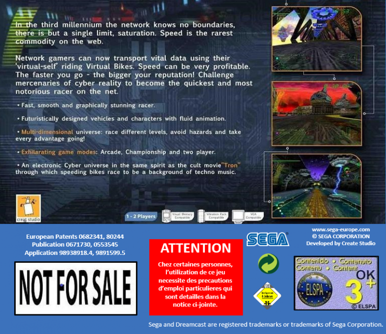 Millenium Racer : Y2K Fighters — box-2D-back (EU)