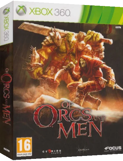 Of Orcs and Men — box-3D (EU)
