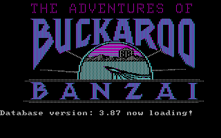 Adventures of Buckaroo Banzai, The - Across the 8th Dimension! — sstitle (US)
