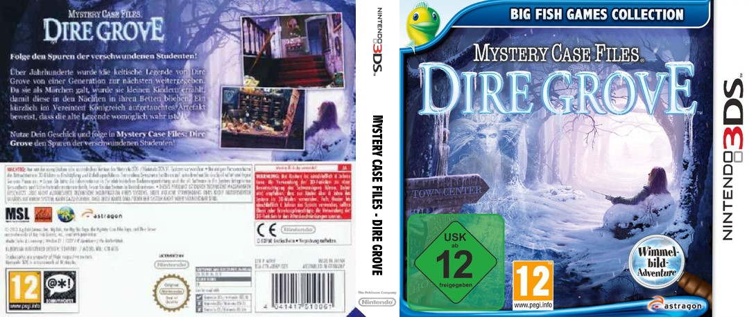 Mystery Case Files : Dire Grove — box-texture (DE)