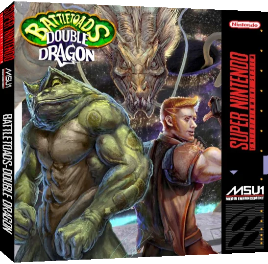 Battletoads & Double Dragon — box-3D (US)