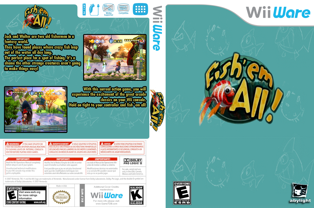 Fish'em All! — box-texture (US)