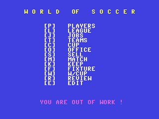 World of Soccer — ss (WOR)