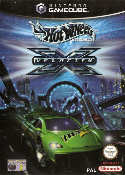 Hot Wheels - Velocity X — box-2D (EU)