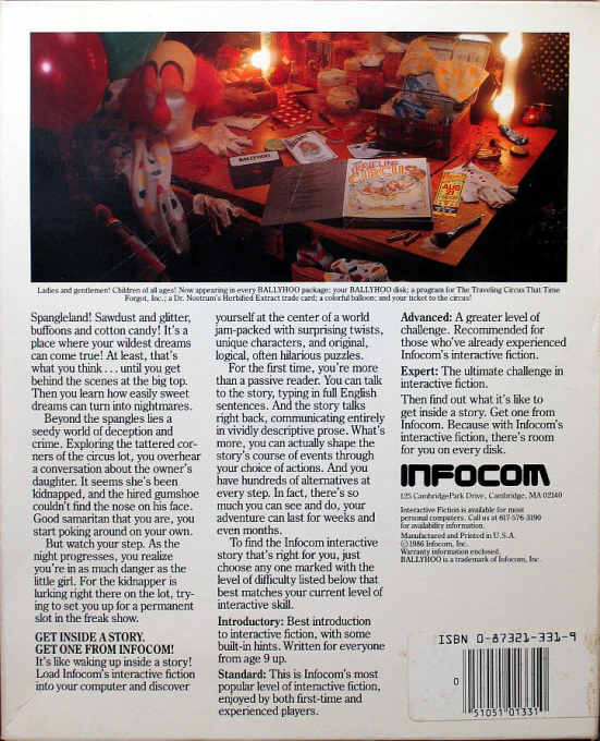 Ballyhoo — box-2D-back (US)