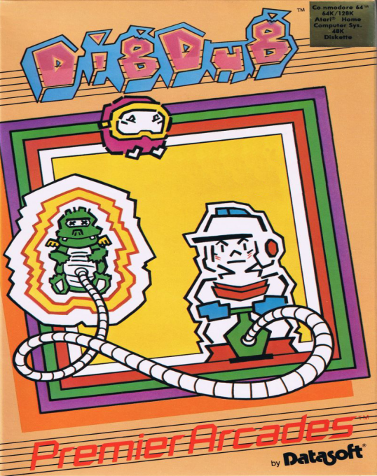 Dig Dug — box-2D (US)