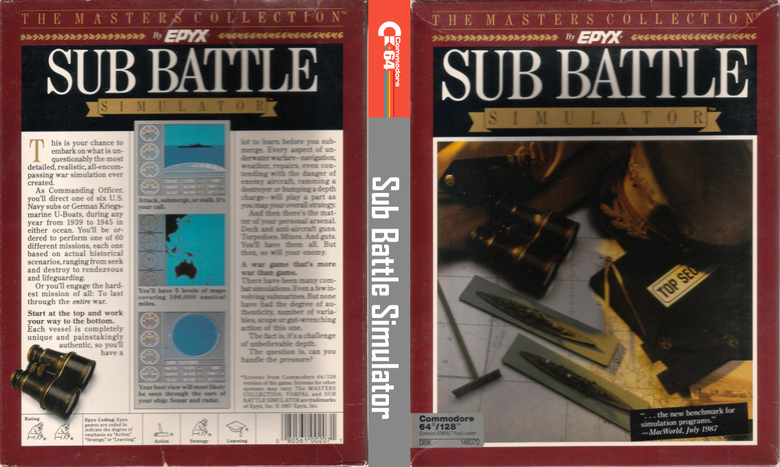 Sub Battle Simulator — box-texture (US)