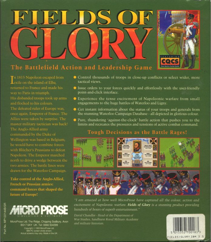 Fields Of Glory — box-2D-back (EU)