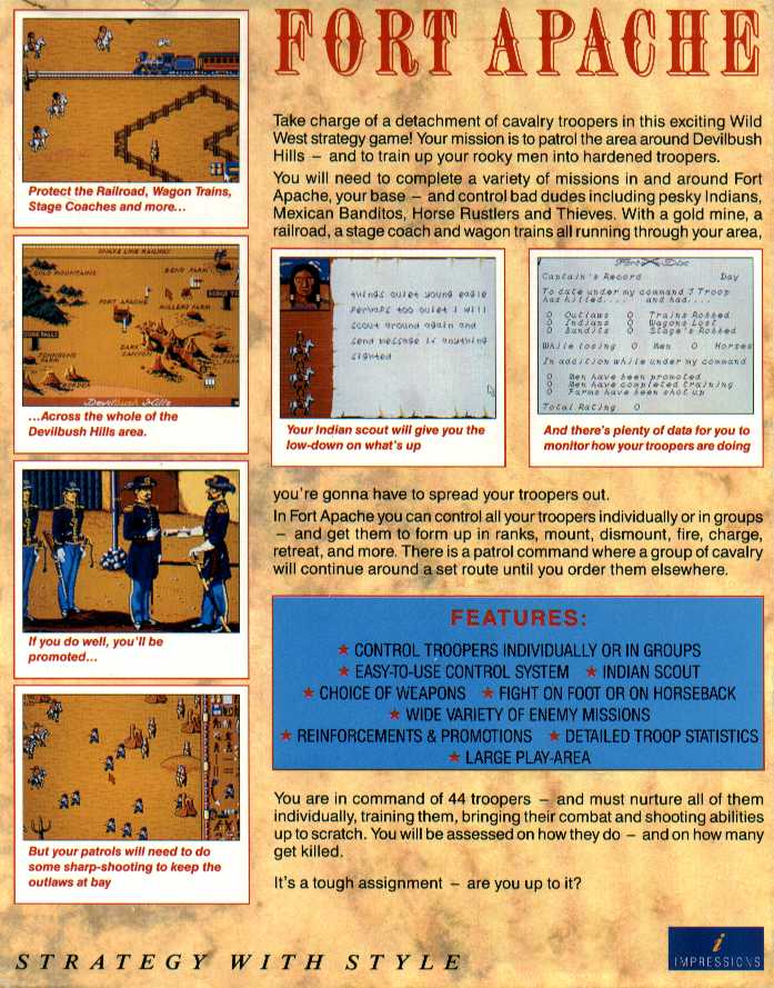 Fort Apache — box-2D-back (WOR)