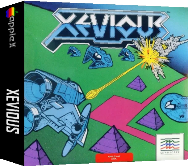 Xevious — box-3D (US)