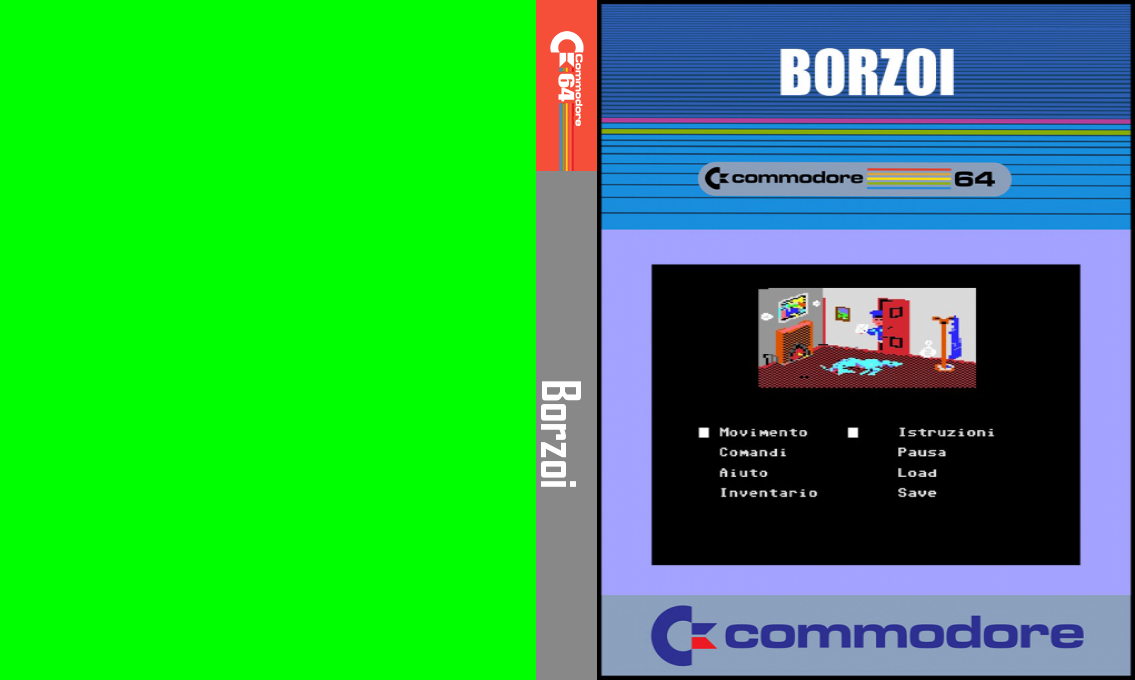 Borzoi — box-texture (CUS)