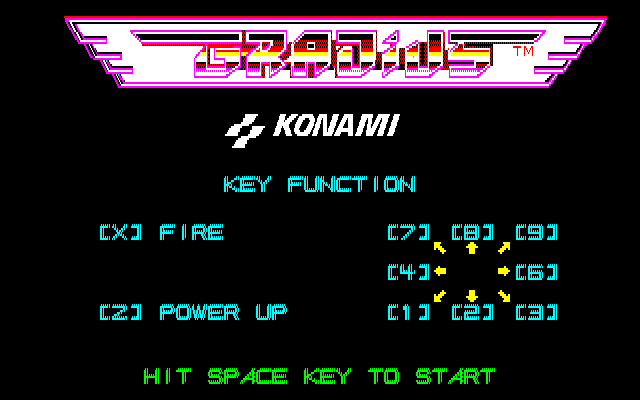 Gradius — sstitle (JP)