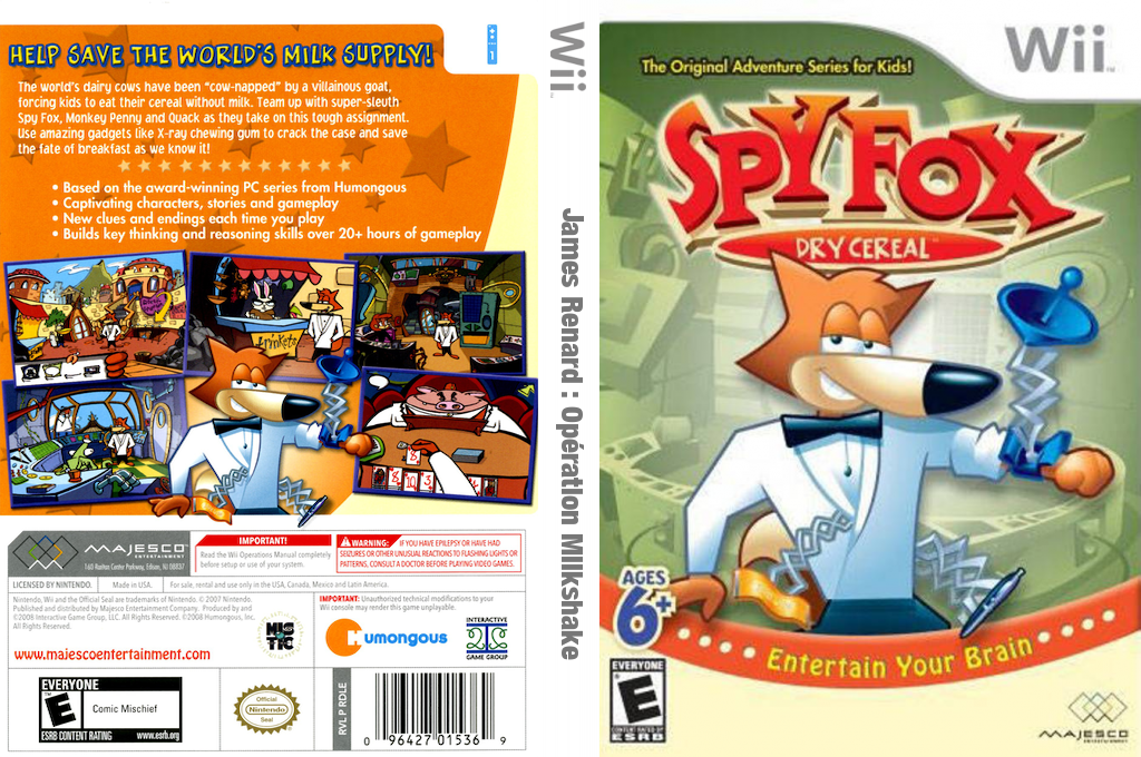 Spy Fox In Dry Cereal — box-texture (US)
