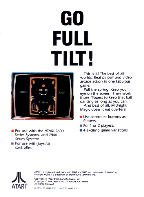 Midnight Magic — box-2D-back (US)