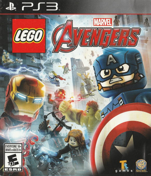 LEGO Marvel Avengers — box-2D (CA)