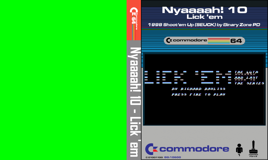 Nyaaaah! 10 - Lick 'em — box-texture (CUS)