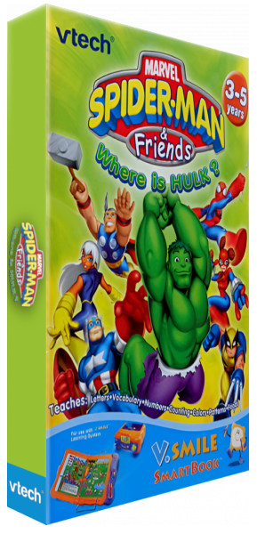 Spider-Man And Friends - Where is Hulk — box-3D (US)