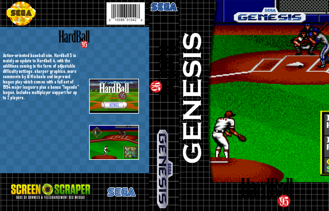 Hardball '95 — box-texture (SS)