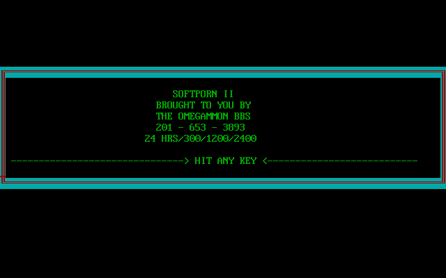 Softporn II — sstitle (WOR)