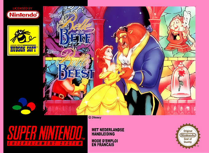 Disney's Beauty And The Beast — box-2D (EU)