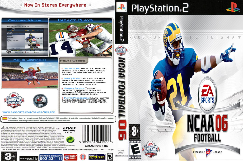 NCAA Football 06 — box-texture (US)