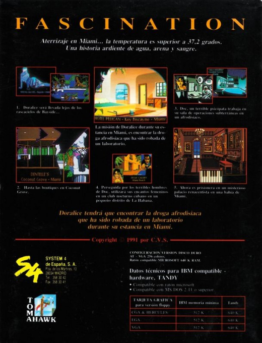 Fascination — box-2D-back (SP)