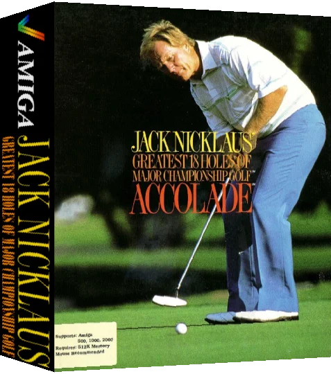 Jack Nicklaus' Greatest 18 Holes Of Major Championship Golf — box-3D (EU)