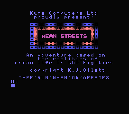 Mean Streets — sstitle (EU)