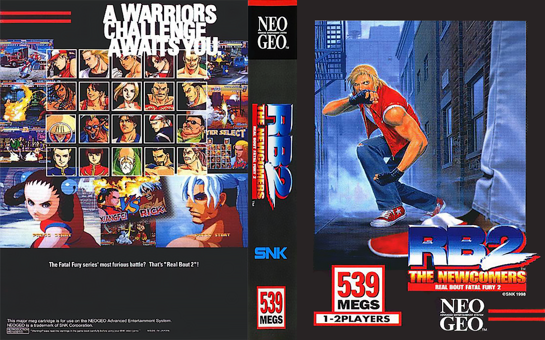 Real Bout Fatal Fury 2 - The Newcomers — box-texture (WOR)