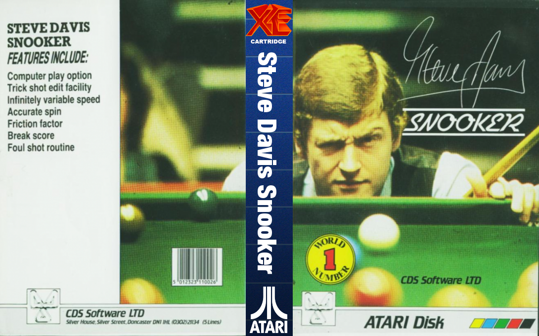 Steve Davis Snooker — box-texture (EU)