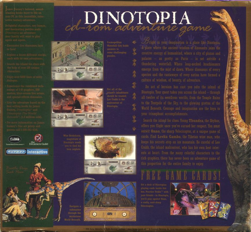 Dinotopia — box-2D-back (US)
