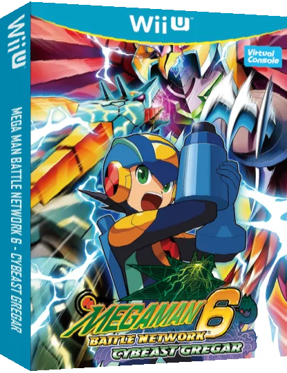 Megaman Battle Network 6 - Cybeast Gregar — box-3D (CUS)