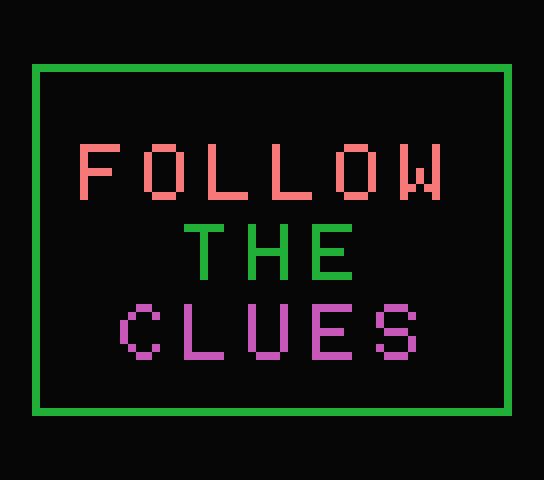 Follow The Clues — sstitle (SP)