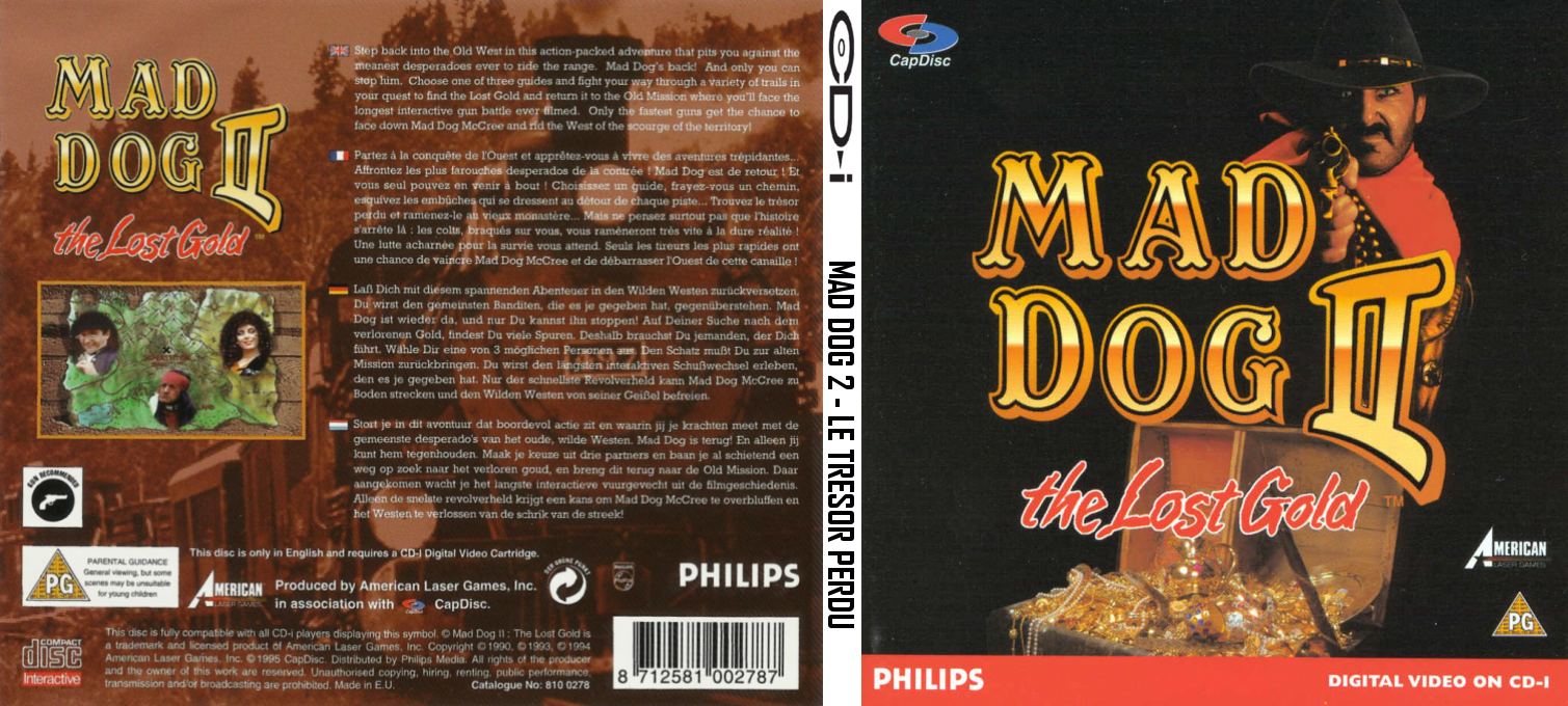 Mad Dog 2 - The Lost Gold — box-texture (EU)