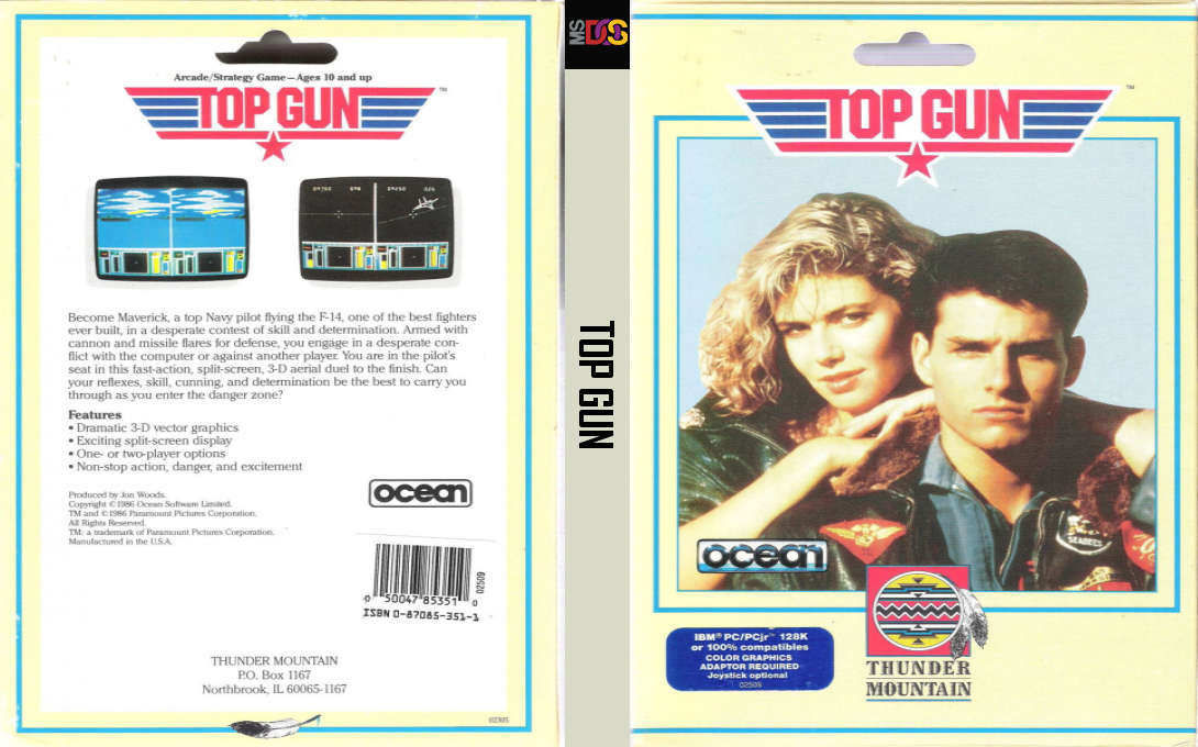 Top Gun — box-texture (US)