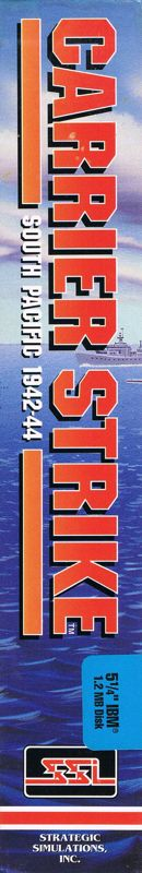 Carrier Strike - South Pacific 1942-44 — box-2D-side (US)