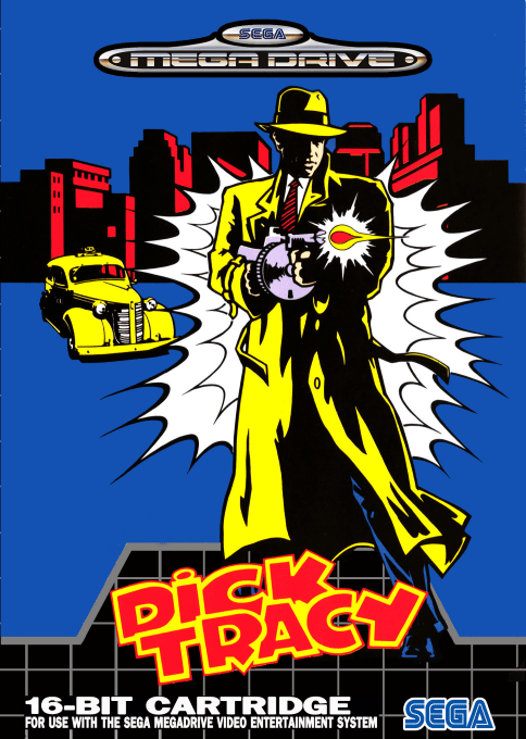 Dick Tracy — box-2D (EU)