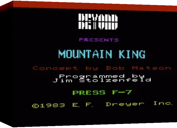 Mountain King — box-3D (EU)