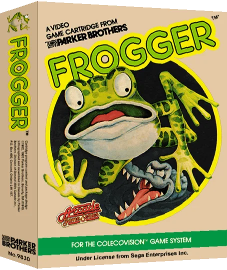 Frogger — box-3D (US)