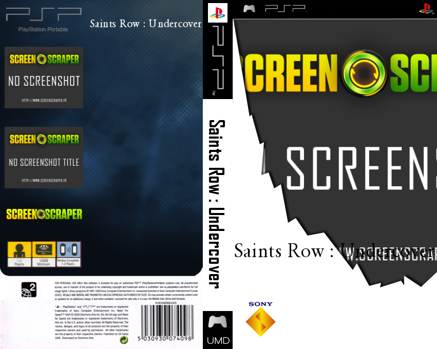 Saints Row - Undercover — box-texture (SS)