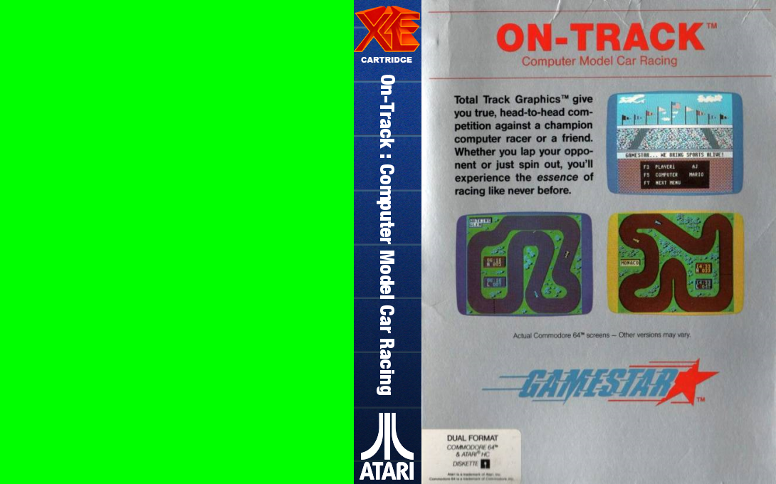 On-track - Computer Model Car Racing — box-texture (WOR)