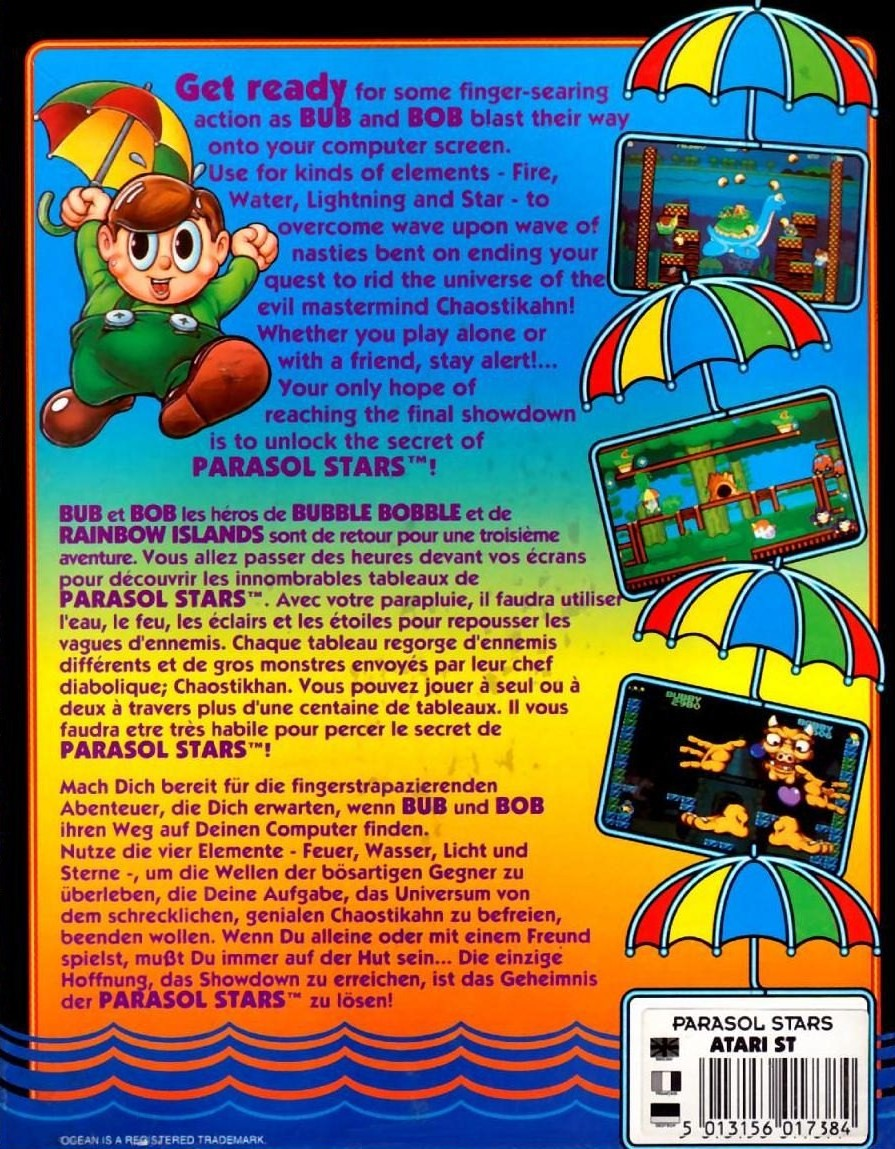 Parasol Stars — box-2D-back (EU)