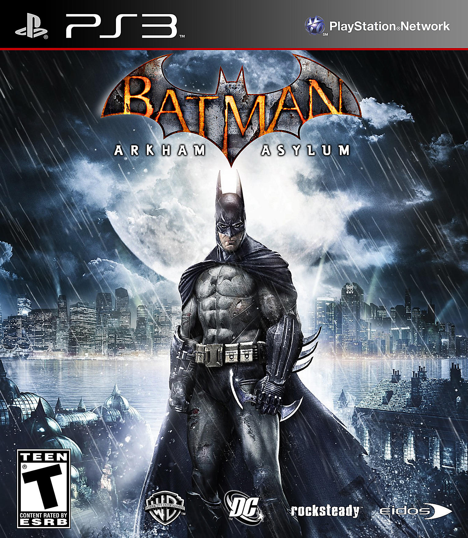 Batman - Arkham Asylum box art