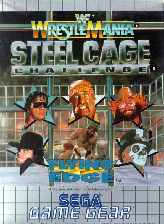 Wwf Wrestlemania Steel Cage Challenge — box-2D (EU)