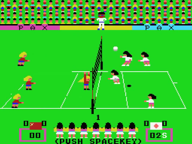 Attack Four Volley Ball — ss (JP)